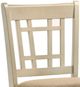 Intercon Mission Casuals French Oak/Rustic White Lattice Back Stool-2