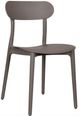 Moe's Home Collection Kent 2-Piece Taupe Polypropylene Outdoor Dining Chair Set-2