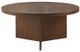Olliix by Martha Stewart Sadie Brown Round Coffee Table-1