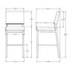 Amisco Customizable Mathilde Bar Stool-2