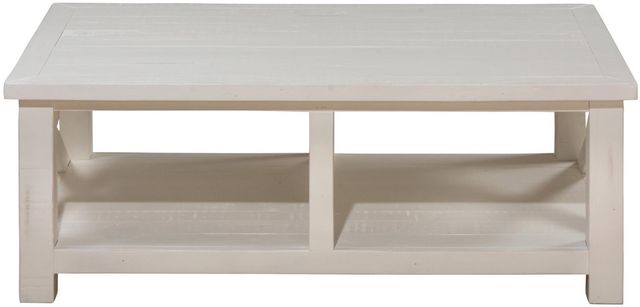 Jofran Inc. Madaket White Coffee Table-2