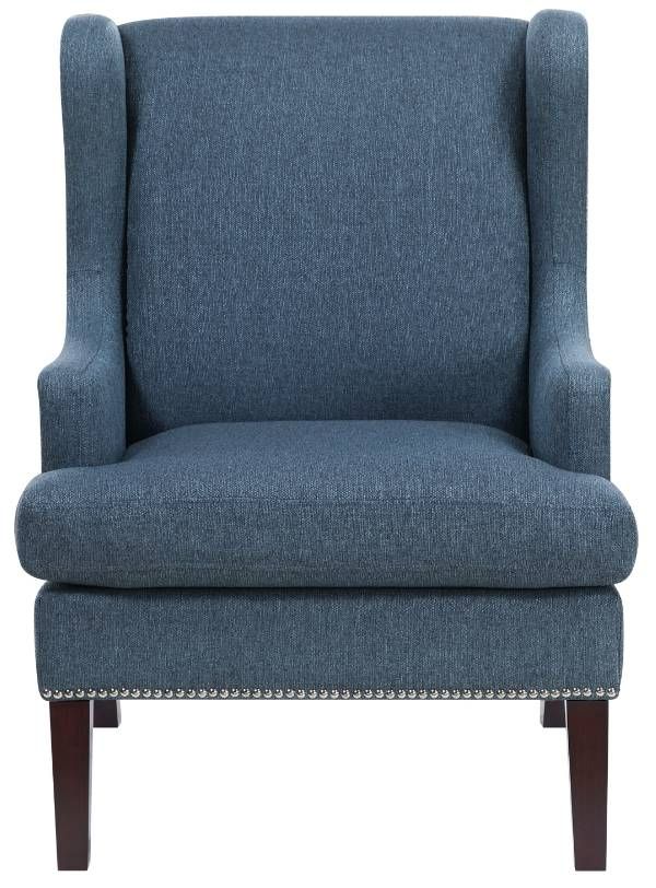 Homelegance® Myles Blue Accent Chair-2