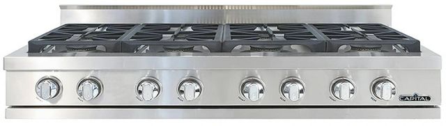 Capital Cooking™ Capital Chef 48" Stainless Steel Gas Rangetop-0