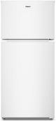 Whirlpool® 28" 14.3 Cu. Ft. White Top Freezer Refrigerator with Total Coverage Cooling-0