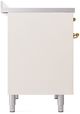 Ilve® Nostalgie II Series 40" Antique White Pro Style Induction Range-3