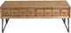 Elements International Boone 3-Piece Light Walnut Occasional Table Set-1