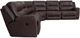 Franklin™ Davenport 6-Piece Duvall Coffee Power Reclining Sectional-3