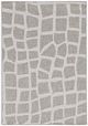 KAS Rugs Provo Ivory/Gray Bedrock 5'x8' Area Rug-0