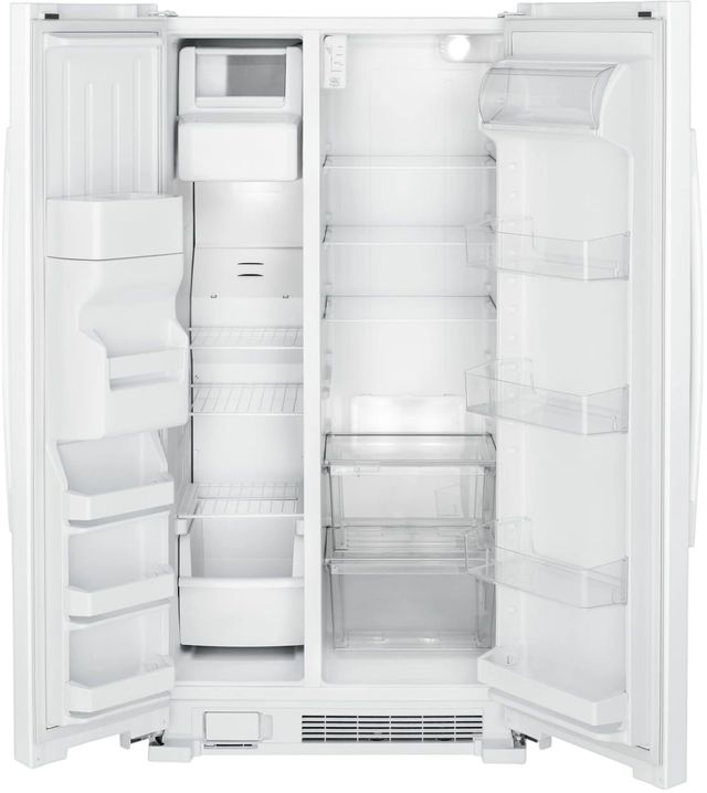 Amana® 21.4 Cu. Ft. White Side-By-Side Refrigerator-1