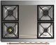 Ilve® Majestic III 36'' Custom Pro Style Dual Fuel Natural Gas Range with Triple Glass Door and Copper Trim-2