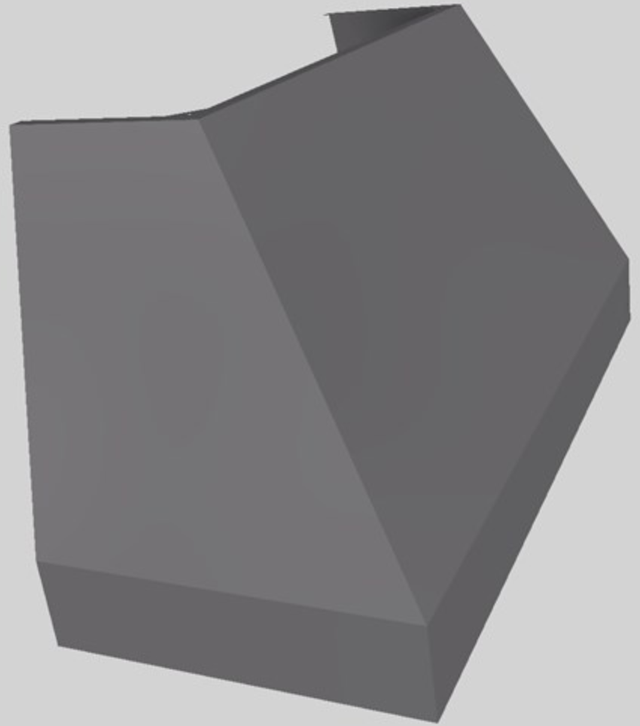 Vent-A-Hood® Designer Series 54" Gunsmoke Wall Mounted Range Hood-3