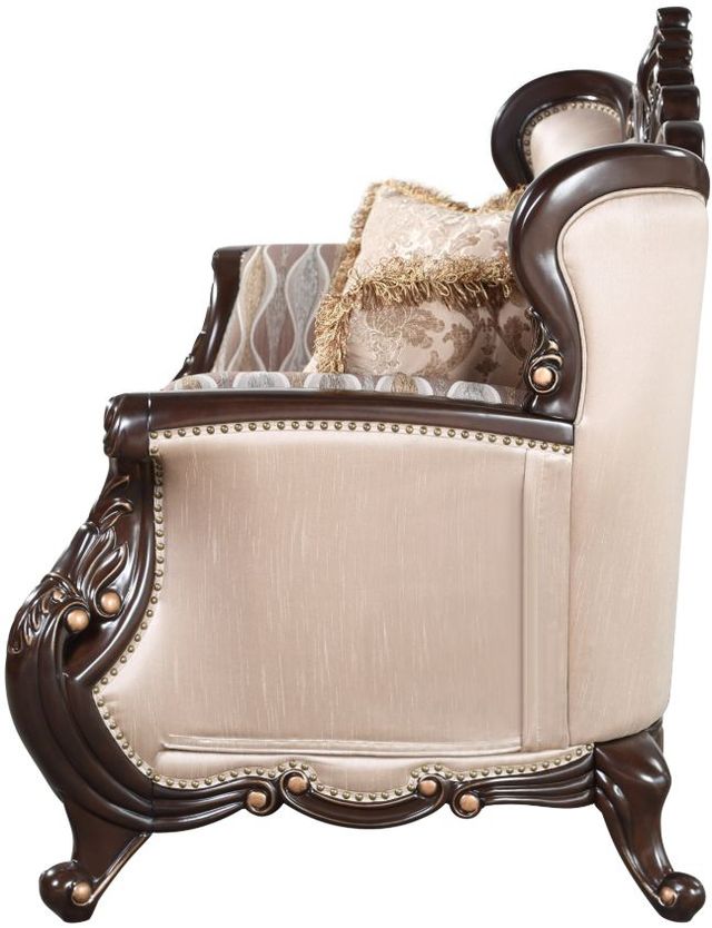 New Classic® Home Furnishings Constantine Beige/Cherry Loveseat-3