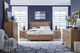 Magnussen Home® Plum Creek Sierra Brown Nightstand with Marble Top-1