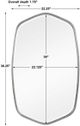 Uttermost® Duronia Silver Leaf Mirror-3