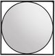 Crestview Collection Quincy Black Wall Mirror-0