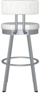 Amisco Barry Magnetite/Pixel Swivel Bar Stool-3