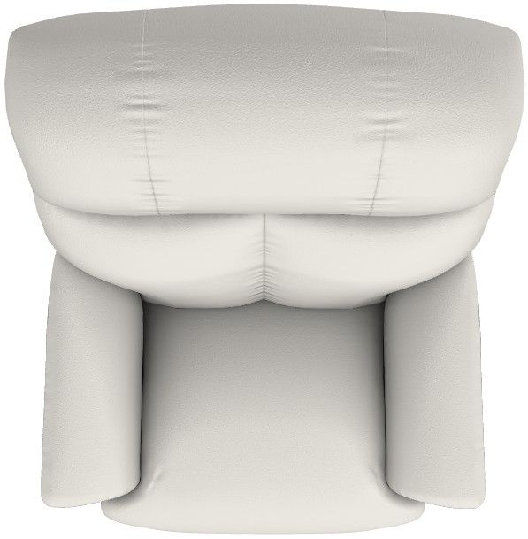 La-Z-Boy® Reed Oyster Leather Power Wall Recliner with Headrest and Lumbar-3