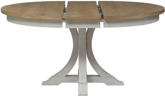 Liberty Furniture Farmhouse Reimagined 5-Piece Antique White/Chestnut Dining Set-3