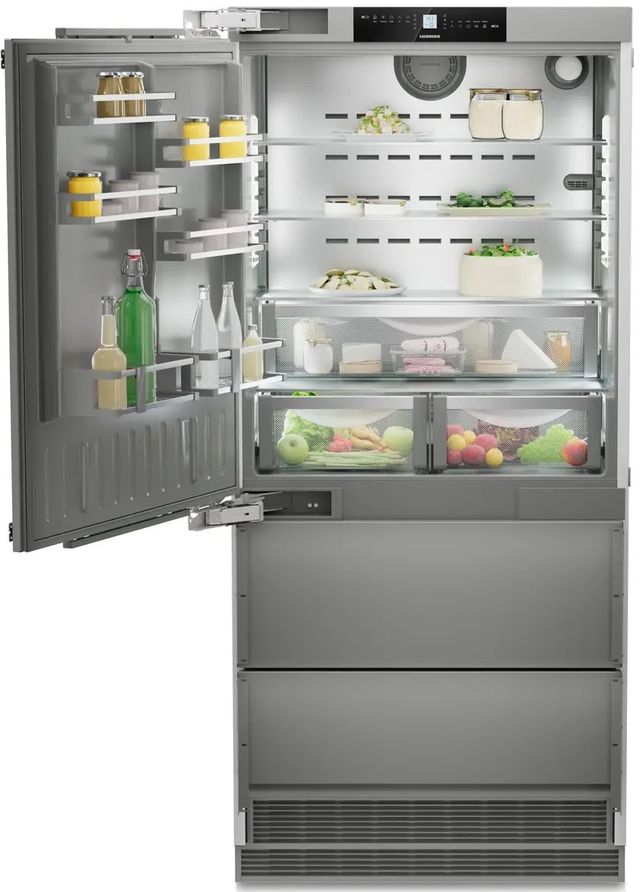 Liebherr 36" 19.5 Cu. Ft. Panel Ready Built-In Counter Depth Bottom Freezer Refrigerator-2
