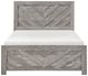 Homelegance® Corbin Gray Queen Panel Bed-2