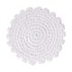 A & B Home White 4" Coaster-0