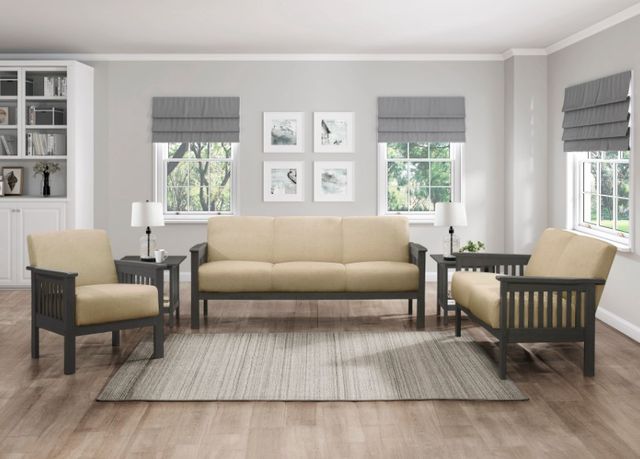 Homelegance® Lewiston Light Brown Accent Chair-1