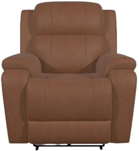 La-Z-Boy® Dorian Mocha Leather Power Wall Recliner with Headrest and Lumbar-1