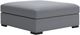Benchcraft® Bealton Pepper/Salt Oversized Accent Ottoman-0