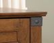 Sauder® Carson Forge® Washington Cherry Corner Computer Desk-1