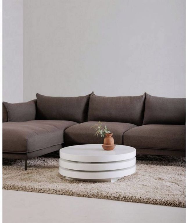 Moe's Home Collection Torno White Coffee Table-2