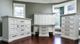 Million Dollar Rustic Coliseo 4-Piece Frosted White Queen Panel Bedroom Set-1