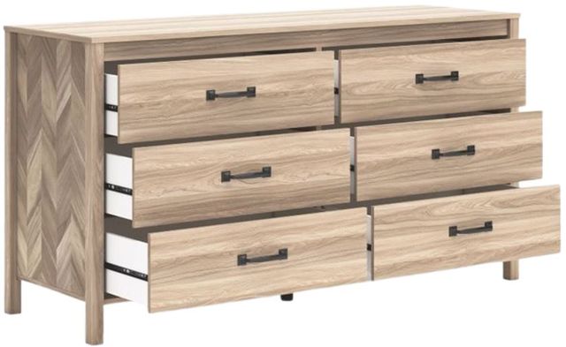 Signature Design by Ashley® Battelle Tan Dresser-2