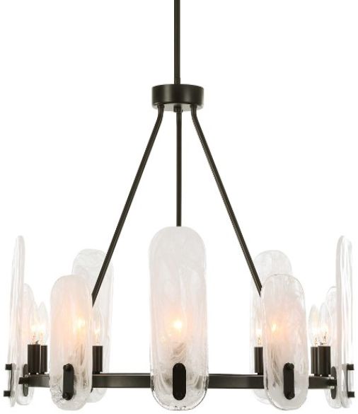 Uttermost® Ellipse Dark Bronze 10-Light Chandelier-2