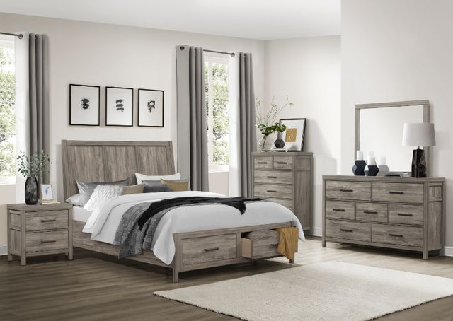 Homelegance® Bainbridge Weathered Gray Mirror-1
