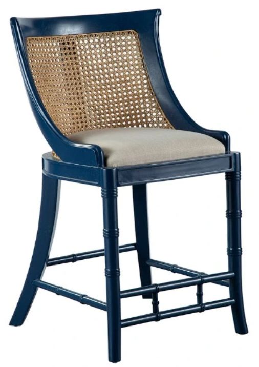 Furniture Classics Satin Blue Counter Stool-0