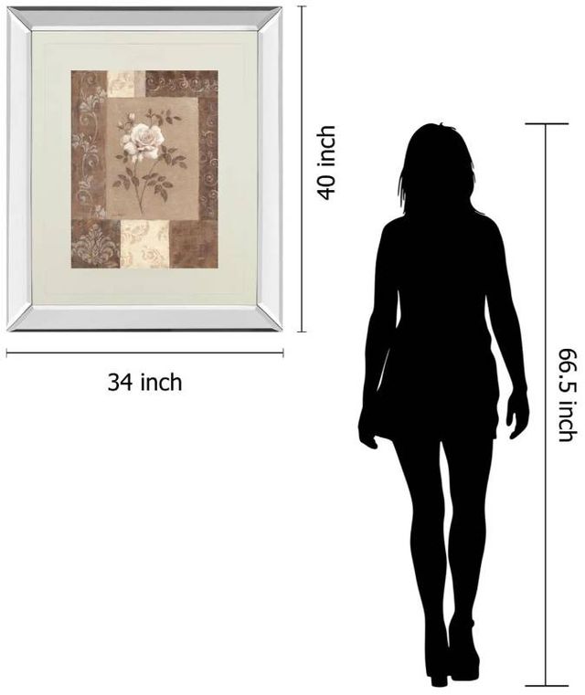 Classy Art Single Rose by Vivian Flasch Wall Art-2