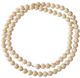 A & B Home Beige 35.5" Dia Pine Sphere Beads Decorative Object-0