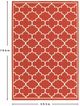 Oriental Weavers™ Meridian 5'x8' Style 1 Area Rug-2