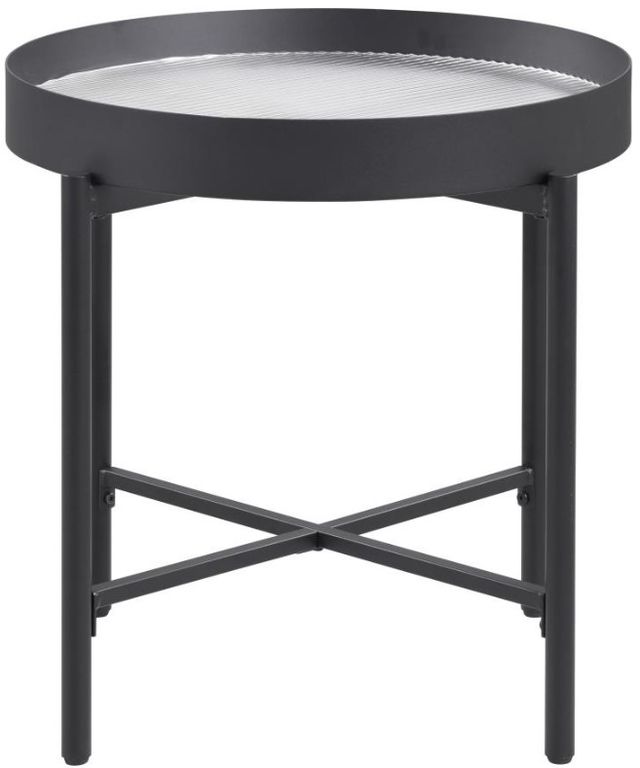 Coaster® Ozella 2-Piece Sandy Black Occasional Table Set-2