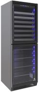 Vinotemp Butler Series 24" Black Freestanding Dual-Zone Wine and Beverage Cooler-3