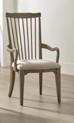 American Drew® Carmine Vincent Latte Spindle Back Arm Chair-1