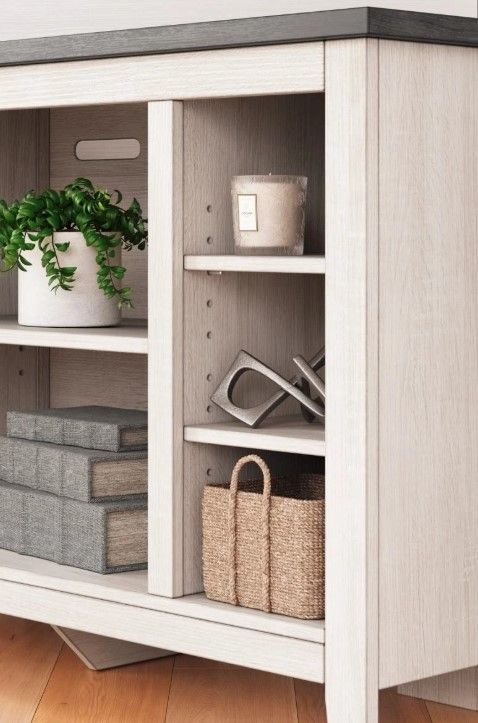 Signature Design by Ashley® Dorrinson Two-Tone Corner TV Stand-4