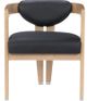 Meridian Furniture Carlyle Black/Natural Dining Chair-1
