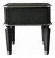 ACME Furniture House Beatrice Charcoal End Table with Light Gray Accents-2