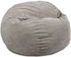 CordaRoy's® Original Gray Corduroy King Bean Bag Chair-0