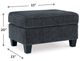 Signature Design by Ashley® Abinger Smoke Ottoman-3