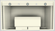 Vent-A-Hood® Designer Series 42" Biscuit Wall Mounted Range Hood-3
