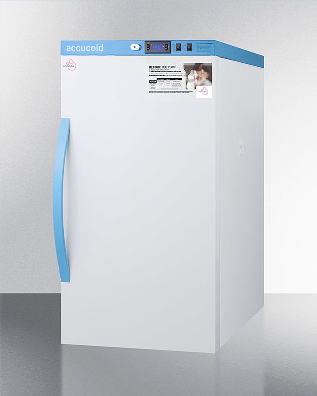 Accucold® by Summit® MOMCUBE™ 3.0 Cu. Ft. White Breast Milk Refrigerator-2