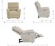 La-Z-Boy® Morrison Dove Power Rocking Recliner with Headrest and Lumbar-2
