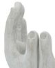 A & B Home Soft Gray Cupped Hands Planter-4